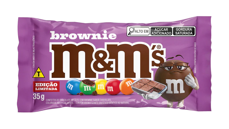 M&M Brownie Single