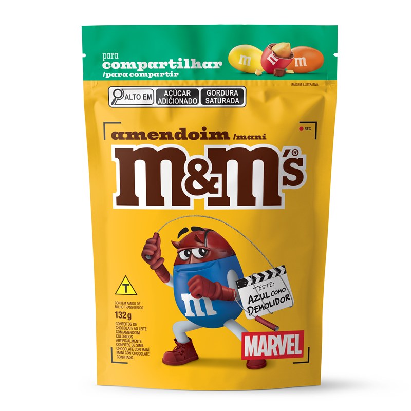 M&M Marvel Pouch Amendoim