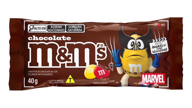 M&M Marvel Single Chocolate